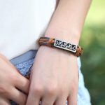 Handmade PU Leather Bracelet Turtle Tribal Bohemian LB-027