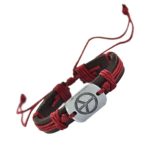Handmade PU Leather Bracelet Harmony Tribal Bohemian LB-025