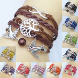 Tree of Life Leather Bracelet