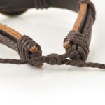 Yin Yang Leather Bracelet