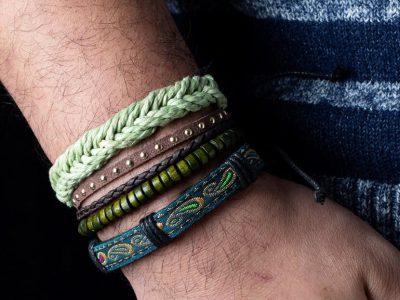 Braided Leather Bracelets Braided Leather Bracelets